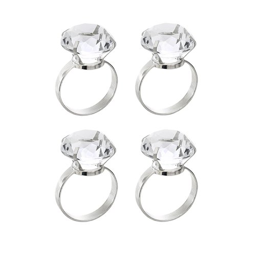 Servettring Diamant 4-pack