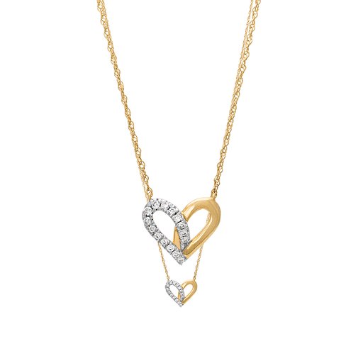 Diamanthalsband i 18K guld