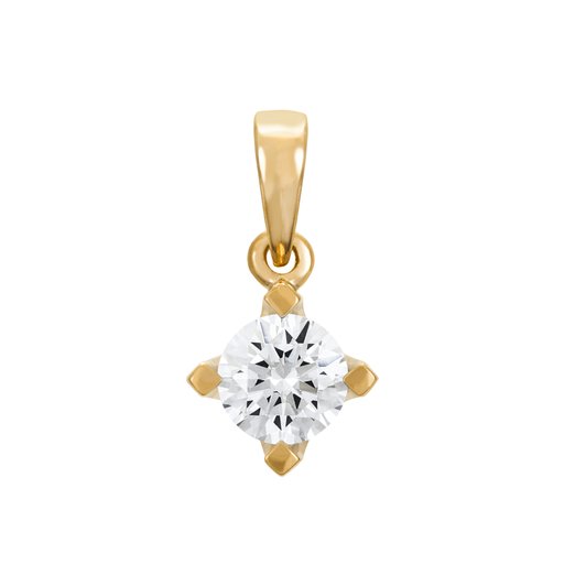 Hänge med labbodlad diamant