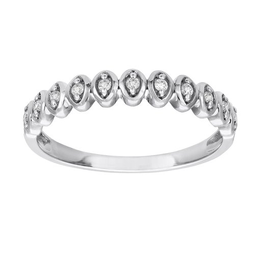 Diamantring i 18K guld