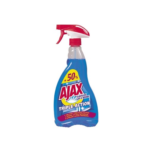 Ajax, glas tripleaction spray