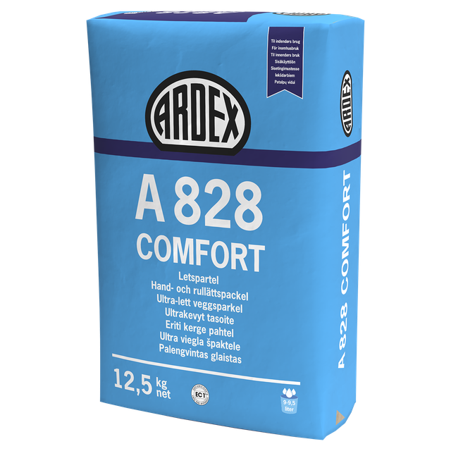 VÄGGSPACKEL A828 COMFORT 12,5kg