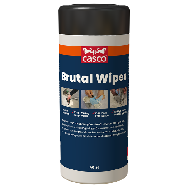 BRUTAL WIPES 40st
