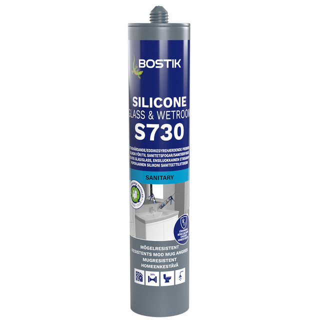 SILIKONE S730 GLAS & VÅD 300ml