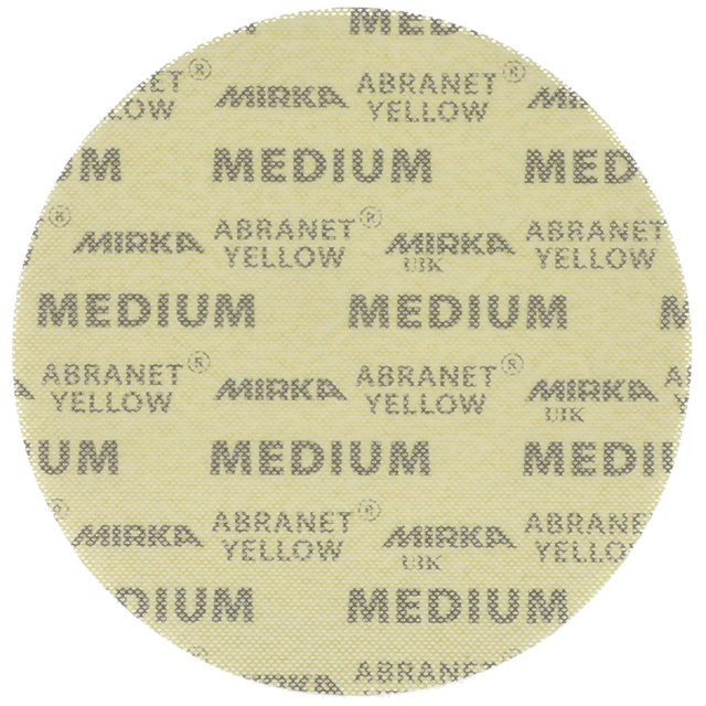 ABRANET YELLOW Ø225M GRIP P120