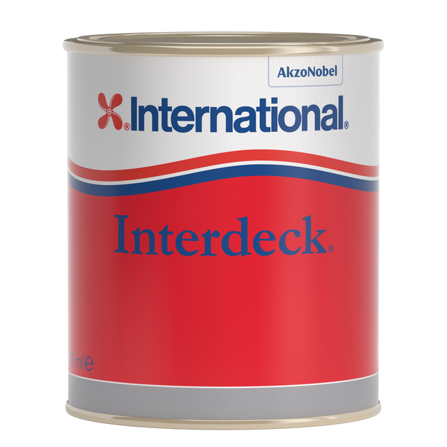 INTERDECK DÄCKFÄRG Grå