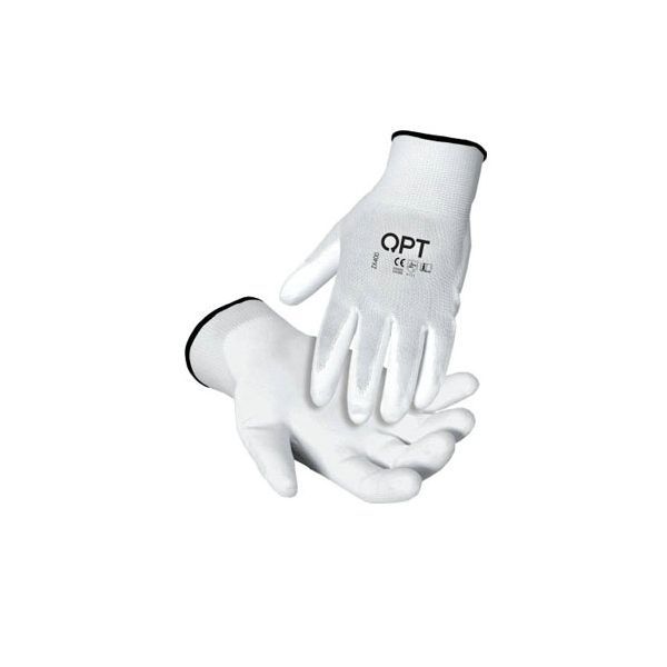 Målarhandske nylon/pu Stl 10