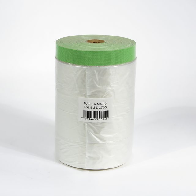 Mask-a-matic, täckplast