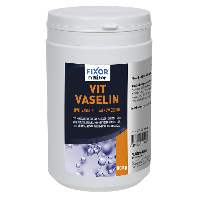 Vaselin, hvit 0,8 kg