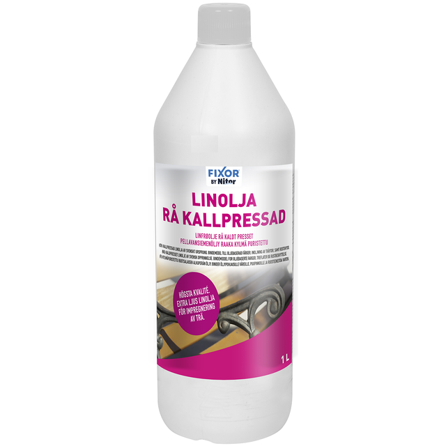 Linolje, rå kaldpresset