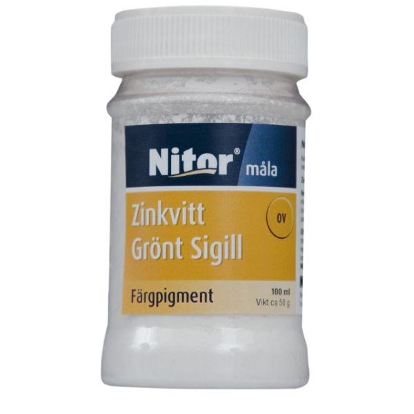 Sinkhvitt segl, sinkoksid Sinkhvitt segl, sinkoksid