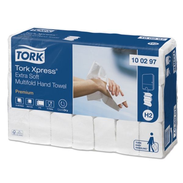Tork, Xpress extra mjuk multifolded handduk H2 100297 Premium