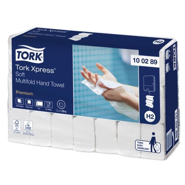 Tork, Xpress mjuk multifolded handduk H2 100289 Premium
