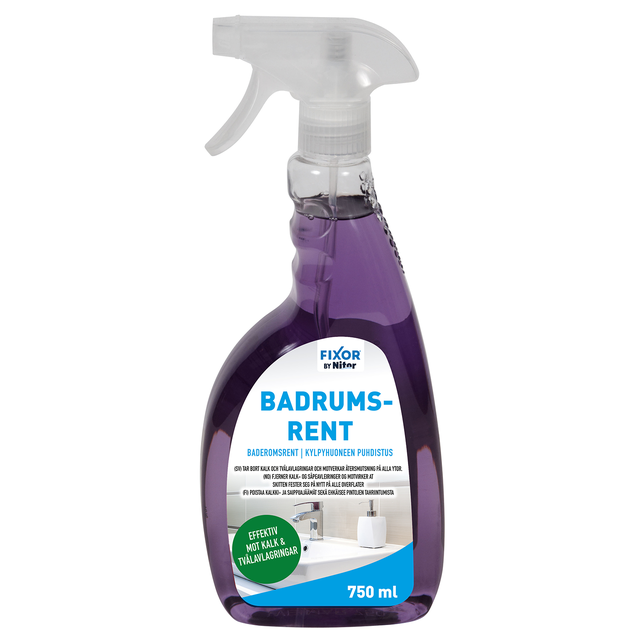 Baderomsrent, spray