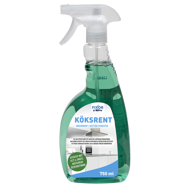 Kjøkkenrent, spray