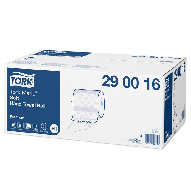 Tork, Matic mjuk handduk på rulle H1 290016 1 st