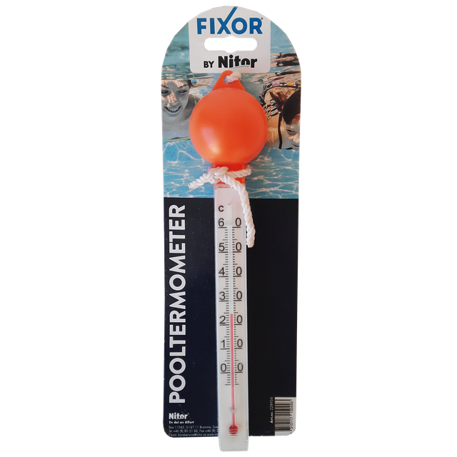 Bassengtermometer, ball
