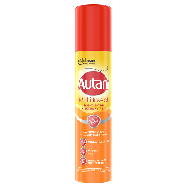 Mygg- och fästing, spray, Autan