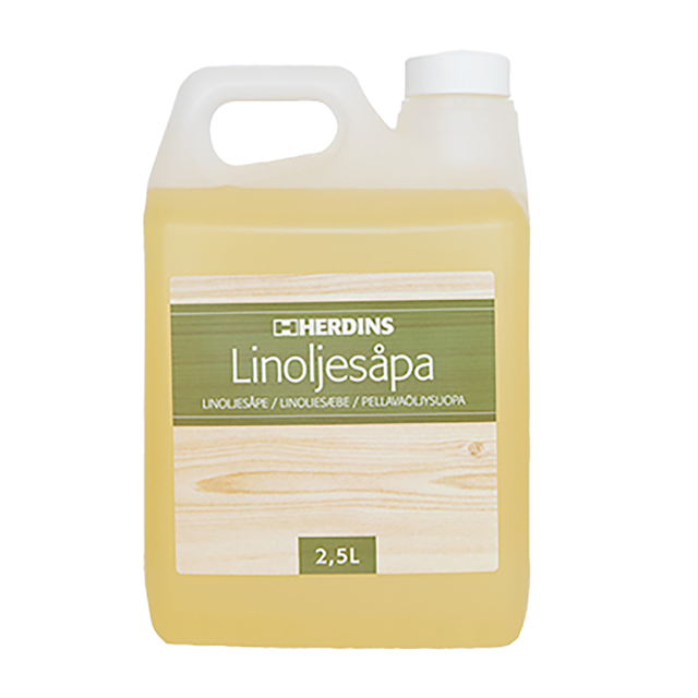 Linoljesåpa, Naturell