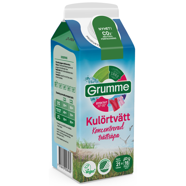 Grumme, flytande tvättmedel