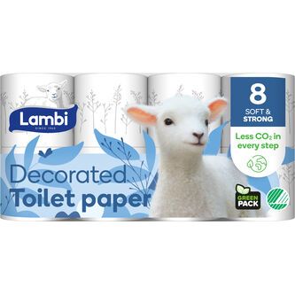 TOAPAPPER, LAMBI DEKOR 8pack