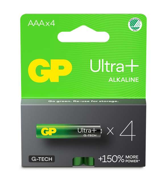 BATTERI,GP ULTRA,1,5V,LR03,AAA