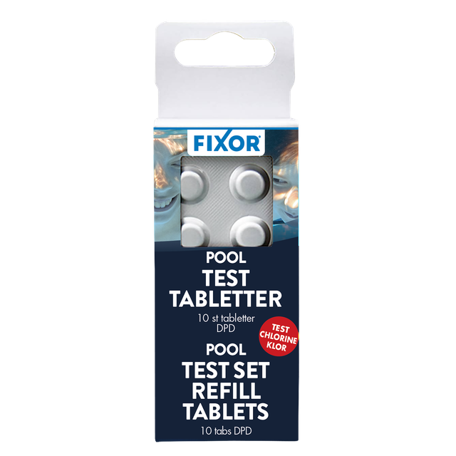 Testtabletter, klor dpd