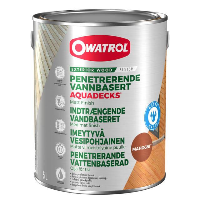 Träolja Aquadecks