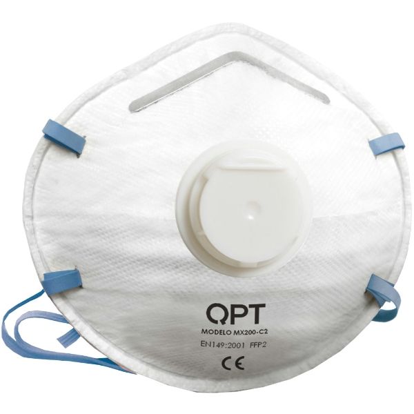 Dammskydd CE FFP-2 Ventil 10-pk