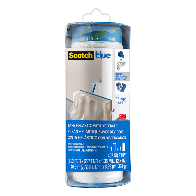 Maskeringsfolie, inklusive dispenser 1 st