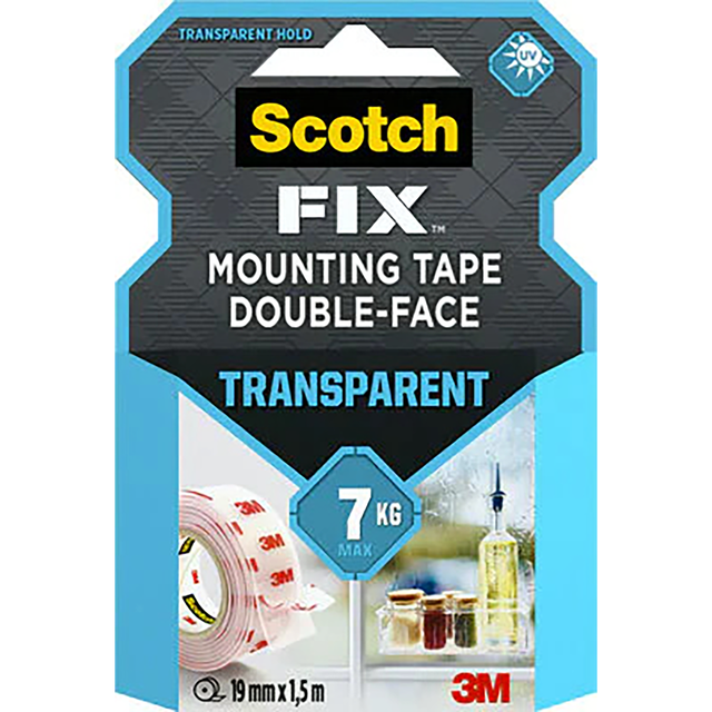 MONTERINGSTEJP, SCOTCH TRANSPARENT.