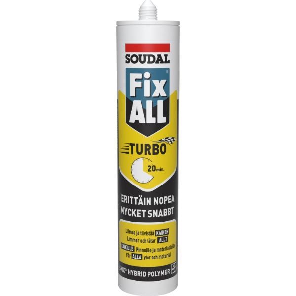 Monteringslim Fix All Turbo Grå