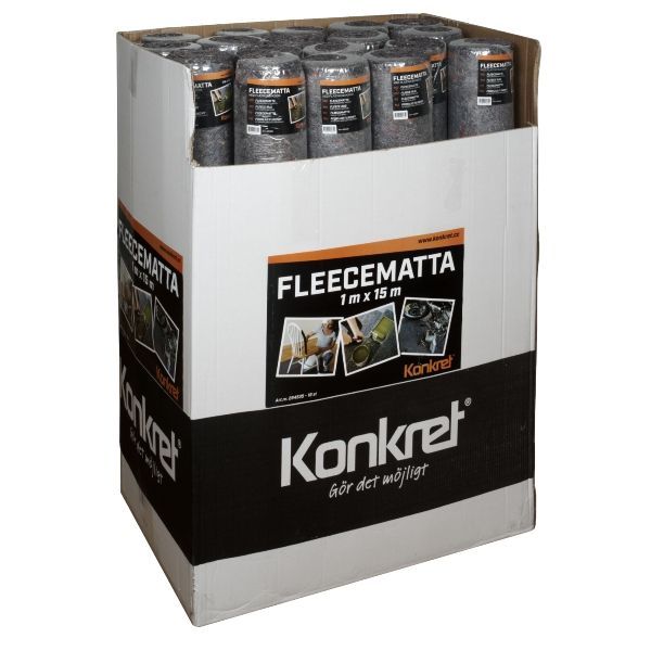 Fleecemåtte, 15 m² eller 10 m² i display