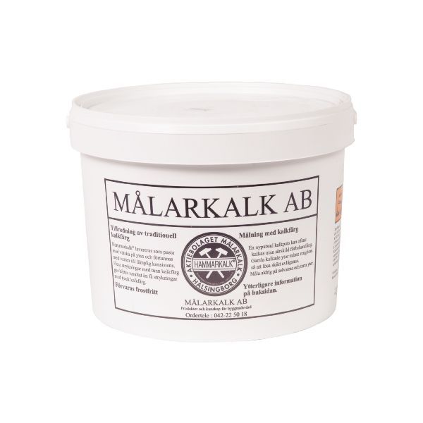 Malerkalk, dobbelstampet