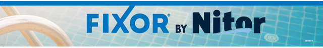 GONDOLSKYLT POOL FIXOR BY NITOR B900xH118MM