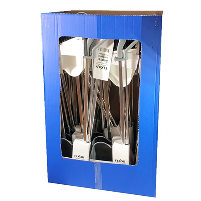 SOPSET, PLAST HALVLÅNGT DISPLAY