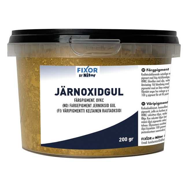 Järnoxidgult 200 g