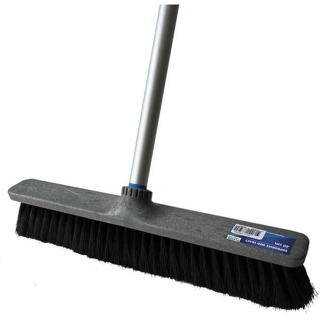 Sopborste plast tagelblandning 40 cm med skaft