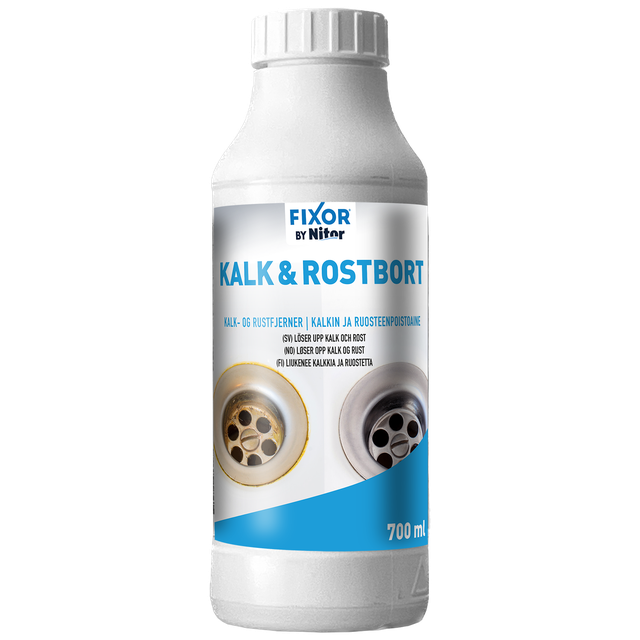 Kalk- og rustfjerner