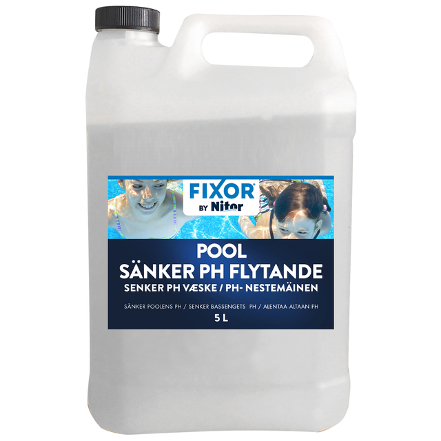 Senker pH flytende