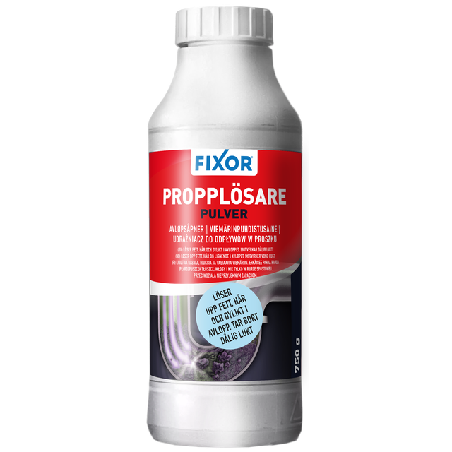 PROPPLÖSARE PULVER FIXOR 750G
