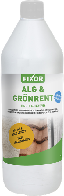 ALGER OG GRØNN REN FIXOR 4 L 1L