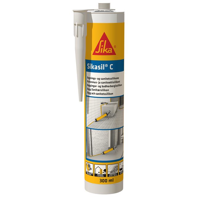 Sanitär Sikasil- C Antracit