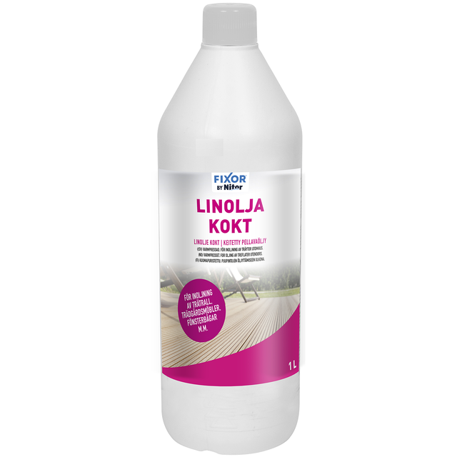 Linolje, kokt