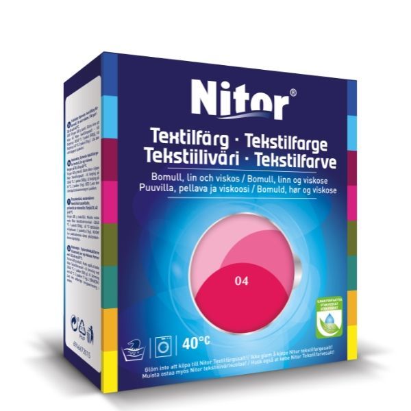 Tekstilfarge, 04 Fuchsia