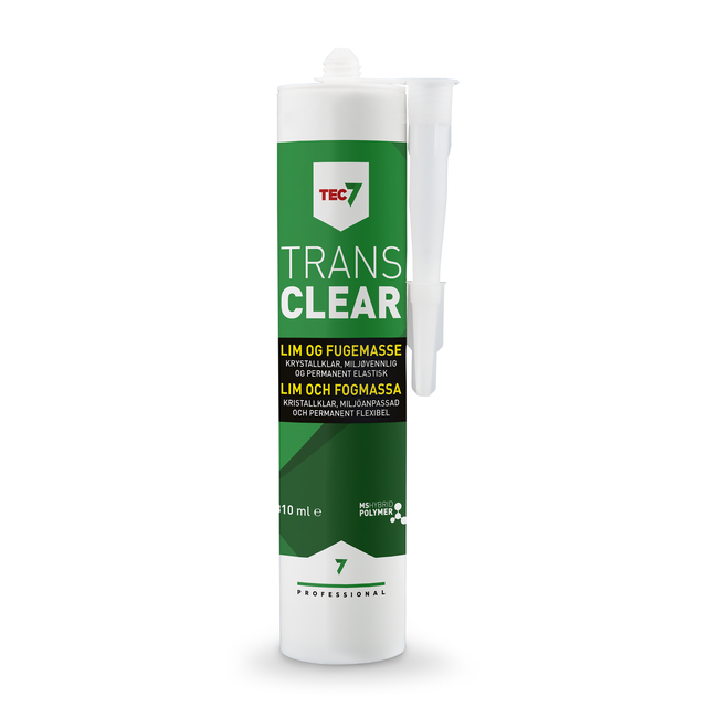 MONTAGELIM OCH FOGMASSA TRANS CLEAR LIM&FOG Klar