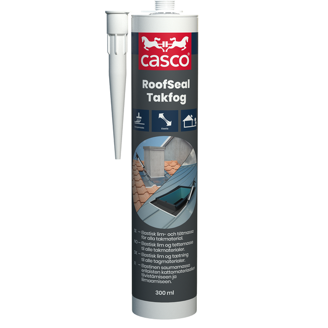 RoofSeal Takfog Svart