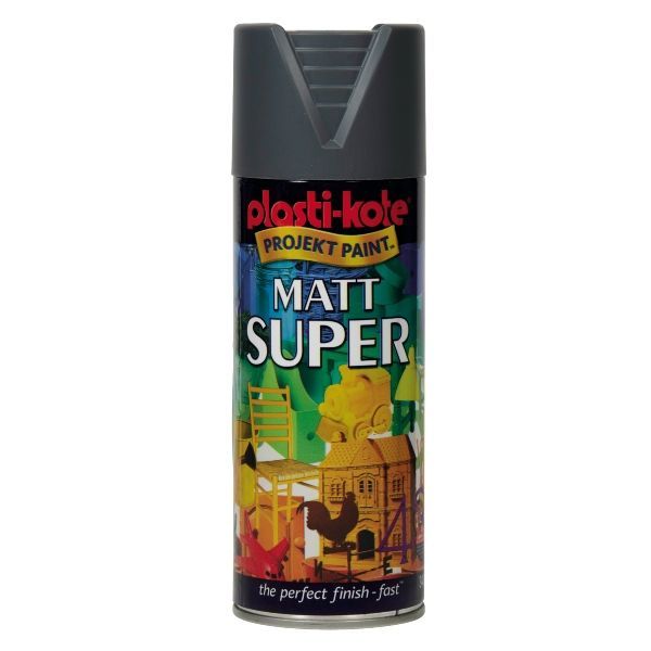Super, matt glansvärde max 10 Svart