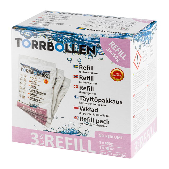 TORRBOLLEN, REFILL 3-pack