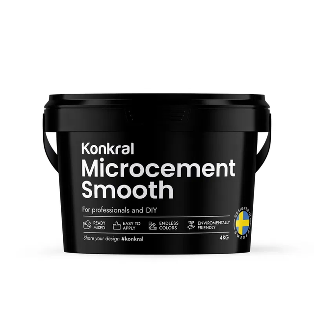 MIKROCEMENT GLAT UFARVET 10kg